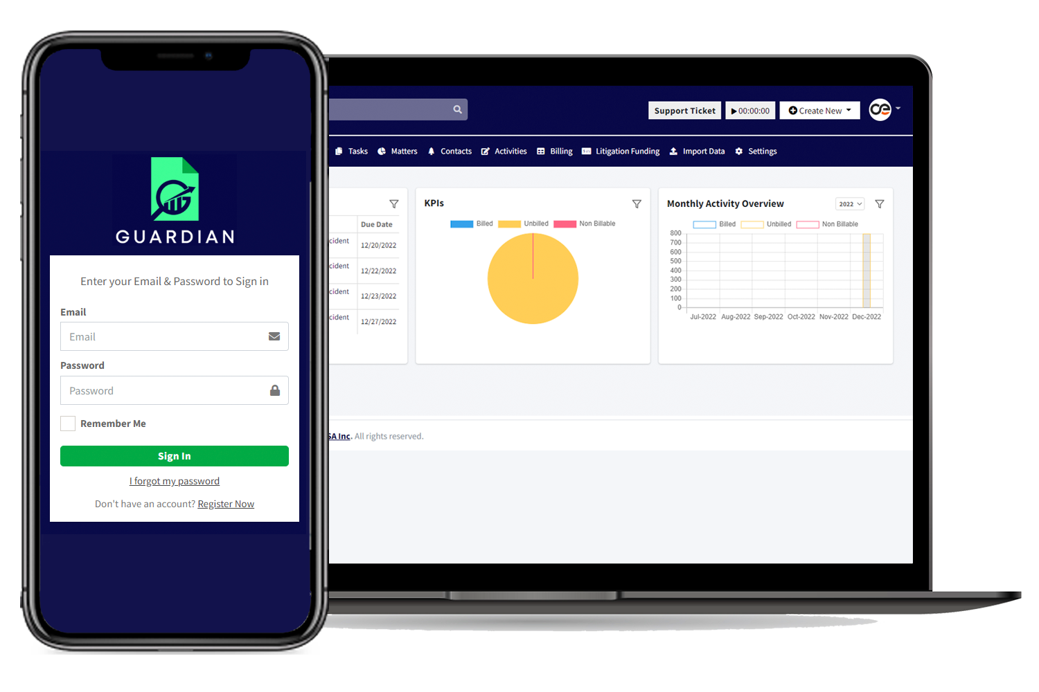 Guardian Capital Software Login and Other Functions